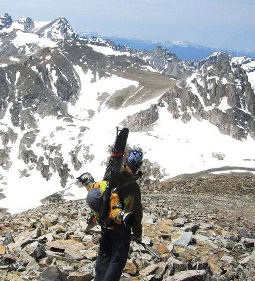 Summit of Mt Audubon