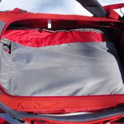 Hydration pouch in main compartment