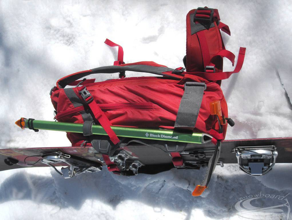 Review Mammut Nirvana Pro 35 - Snowboard