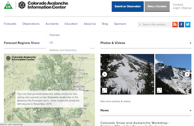 Colorado Avalanche Information Center