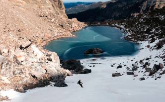 The descent - to Andrew's Tarn